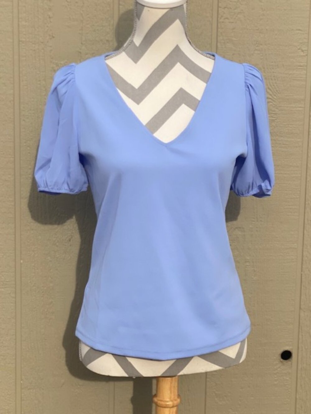 Ann Taylor SP Blue Blouse